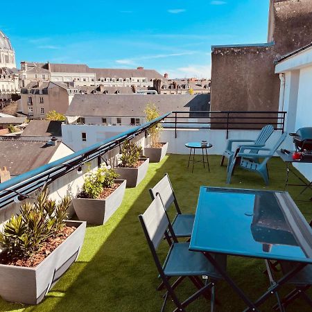 Grand Studio, Belle Terrasse Avec Vue Nantes Zewnętrze zdjęcie